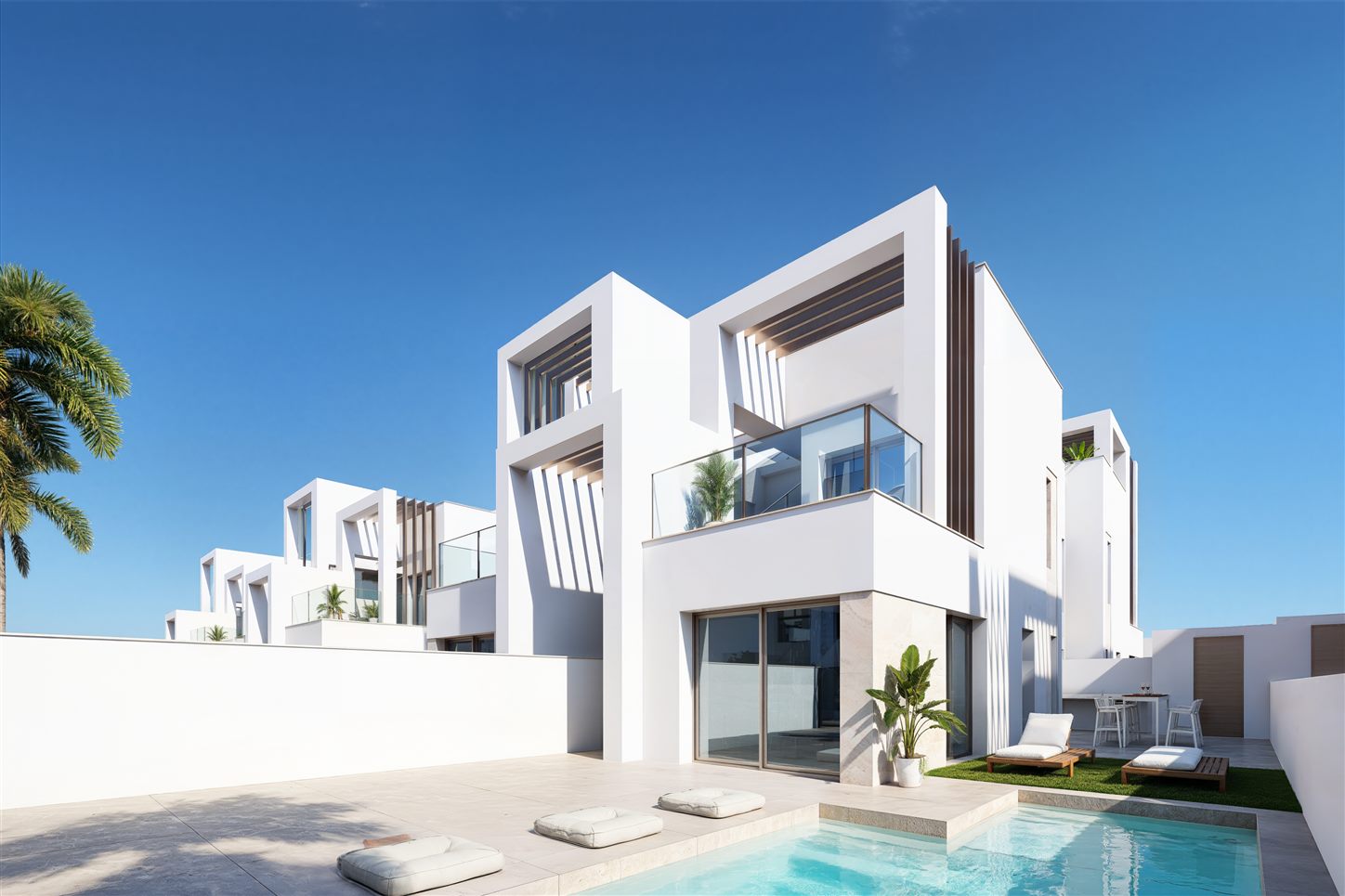 Imagen del proyecto: casa con piscina privada en Serena Golf, Los Alcázares